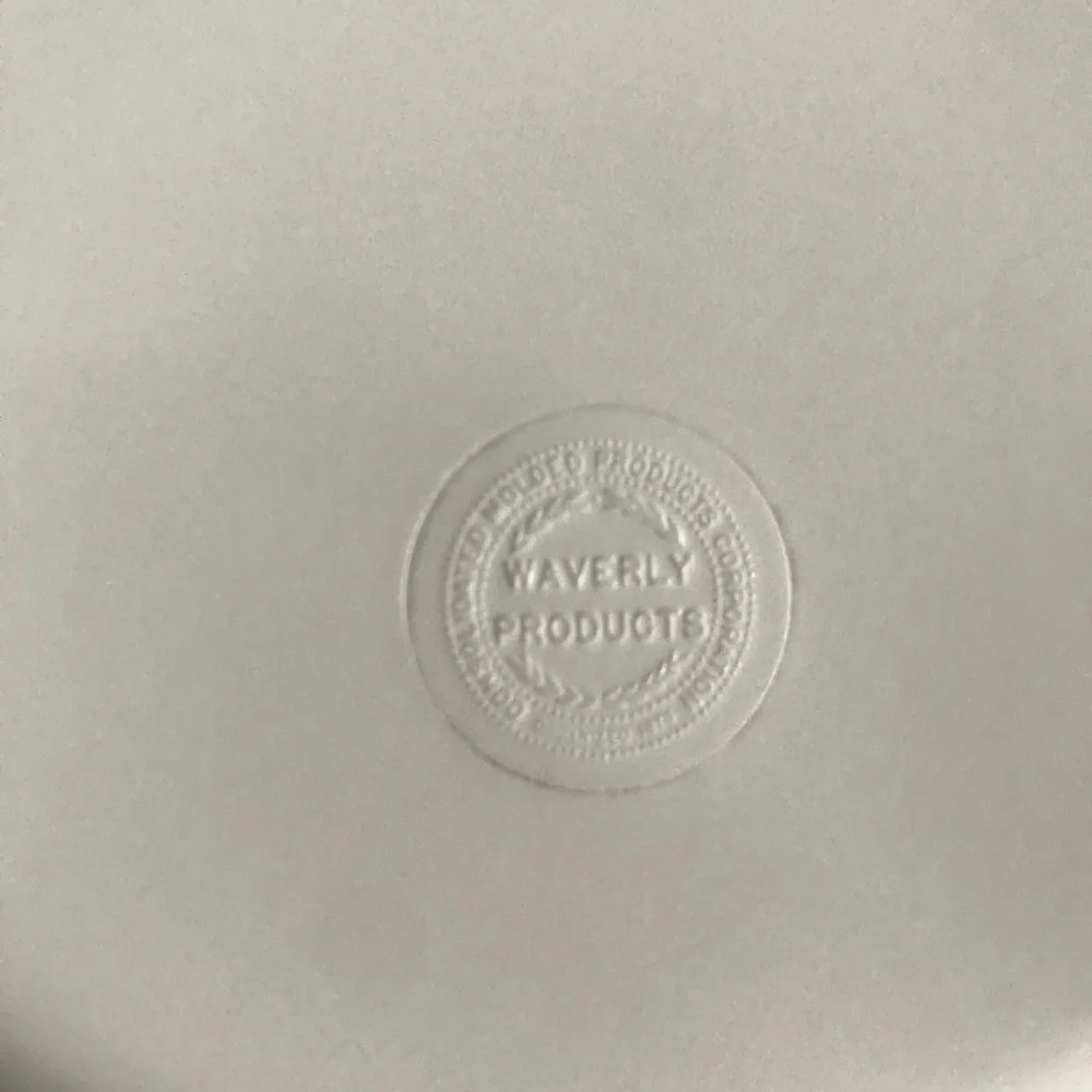 Waverly Line Vintage Melamine Hereford Bull Plates - Picture 4 of 8